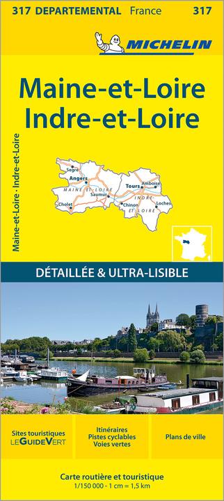 Produktbild Michelin MichelinMaine-et-Loire,Indre-et-Loire/WestlichesLoiretal-Anjou