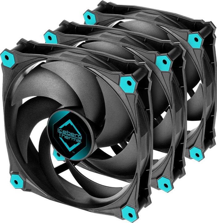 Iceberg Thermal IceGALE Silent - (120 mm, 3 x)