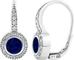 Produktbild JVD Glittering silver earrings with zircons SVLE0613XH2M100