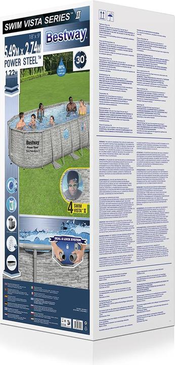 Actual product image Bestway Power Steel Swim Vista Series II (549 x 274 x 122 cm)