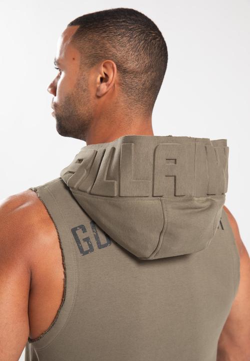Produktbild Gorilla Wear Marshall Sleeveless Hoodie - Olive (XL)