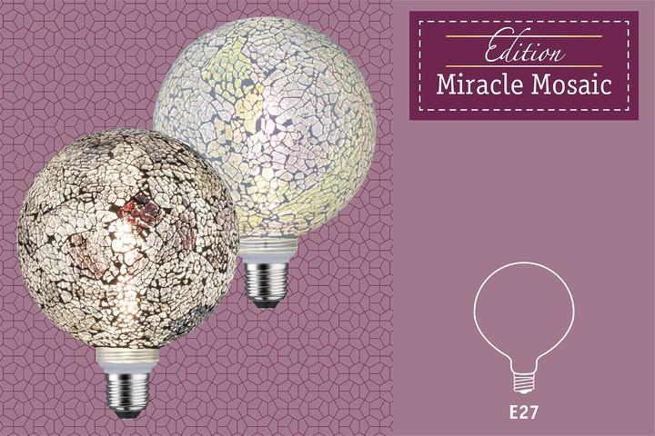 Immagine prodotto Paulmann Mosaico Miracoloso Globe (E27, 5 W, 470 lm, 1 x, F)