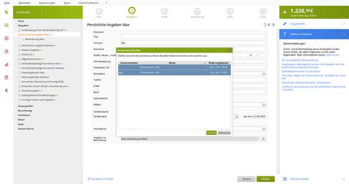 Actual product image Lexware QuickTax 2023 1 license(s) (1 User, 12 months)