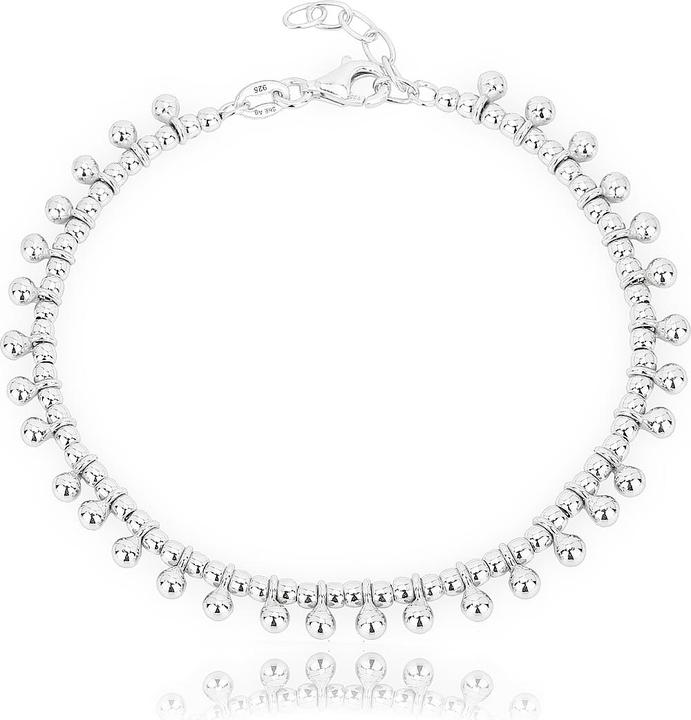 Image du produit Leyda Chaîne De Bras Pendentif Boule (19 cm, Argent 925)
