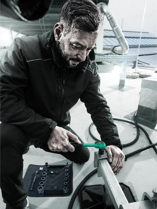 Produktbild Wera 8100 SB 12 Zyklop Comfort Knarrensatz (12 mm)