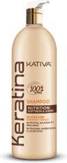 Produktbild Kativa Keratina Shampoo Nutrition, Softness & Shine 1000 ml (1000 ml, Flüssiges Shampoo)