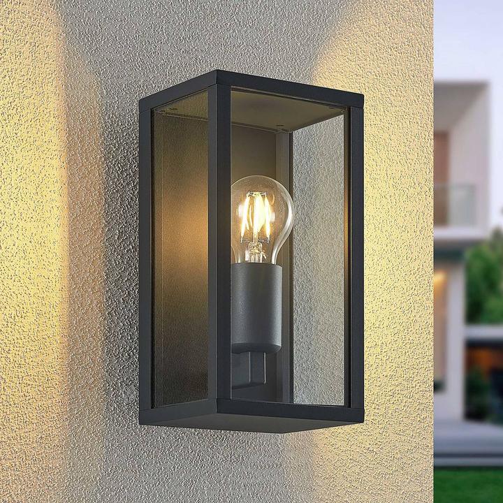 Image du produit Lindby Applique murale d'extérieur Peldar, simple flamme (E27, IP44)