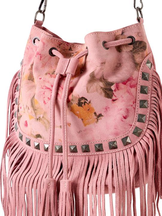 Produktbild Joe Browns Fringed Floral Print Suede Bag