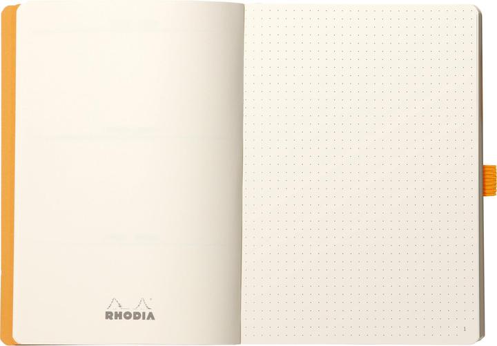 Produktbild Rhodia Goalbook Softcover (A5, Kariert, Harter Einband)