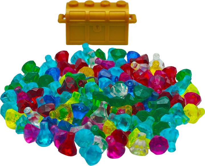 Productafbeelding LEGO Edelstenen Diamanten Juwelen Schat + Schatkist (30153, LEGO Accessoires)