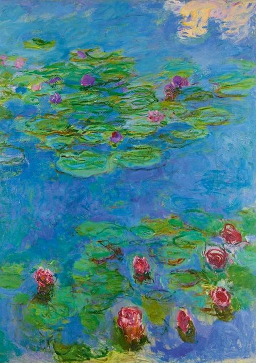 Produktbild Bluebird 60062 Puzzle 1000 pcs. Museum Series Claude Monet - Water Lilies, 1917 (1000 Teile)