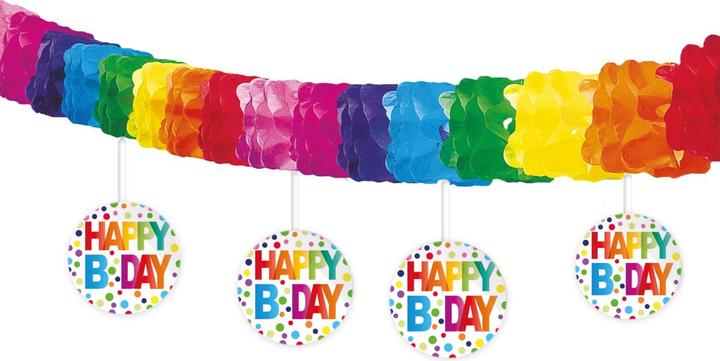 Folat Happy Birthday Rainbow