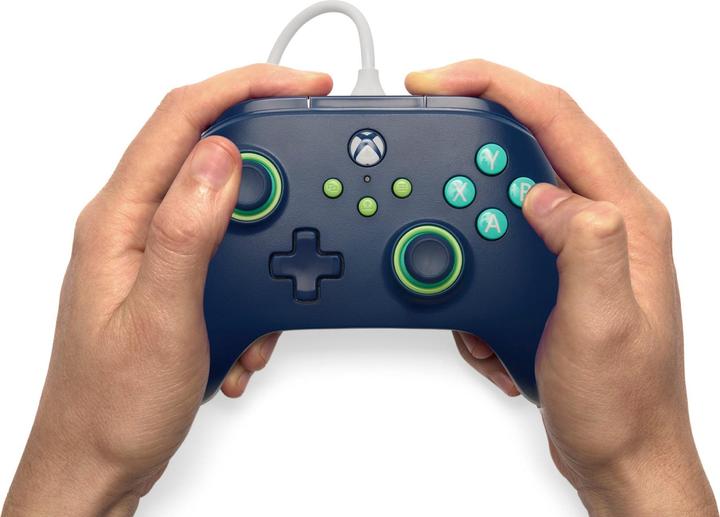 Produktbild PowerA Wired Controller - Mariner Blue (Xbox Series X - S) (PC, Xbox Series X, Xbox Series S)
