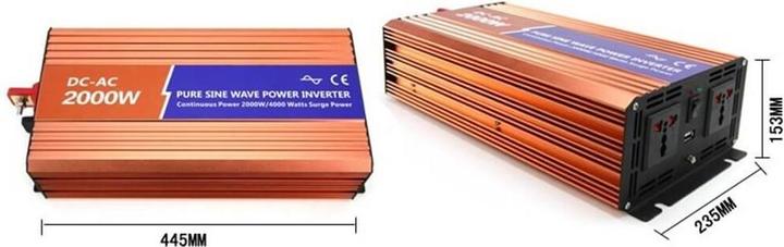 Produktbild Autosolar 2000 Watt 24V Wechselrichter