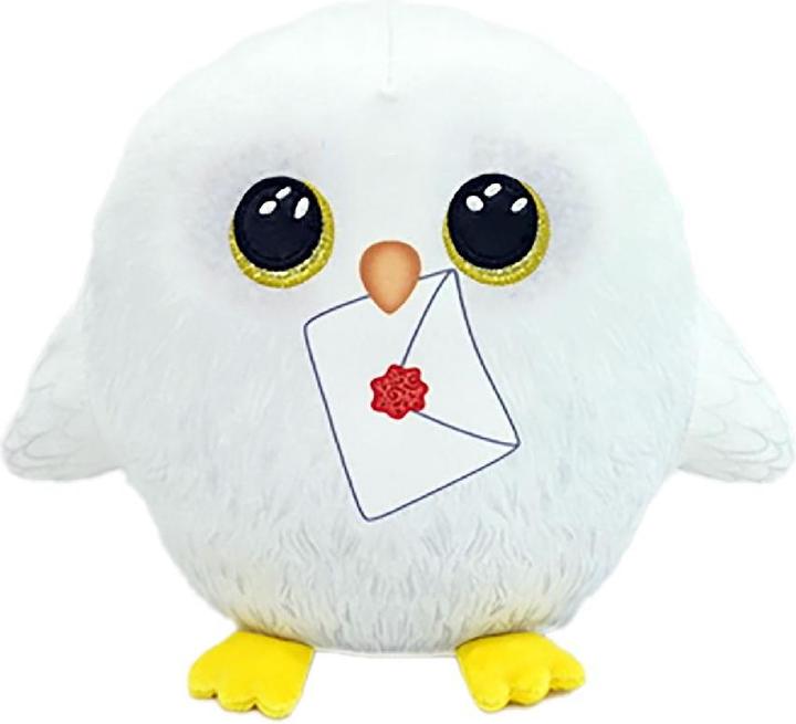 Ty Hedwig - Harry Potter 10" Squishy Beanie | Soft Plush Toy for Kids | Collectible Cuddly Teddy Bab (20 cm)