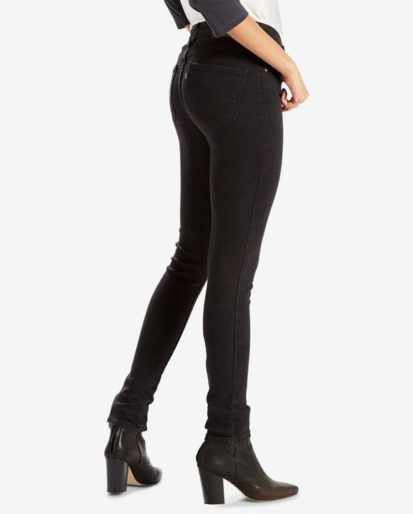 Actual product image Levis 721 Jeans High Rise Skinny soft black (W24/L30)
