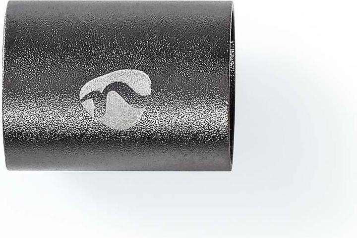 Actual product image Nedis Optical audio adapter TosLink jack - TosLink jack Aluminium Grey Anthracite