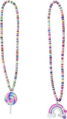 Great Pretenders Creative Education 86092 Halskette Lollipop/Rainbow