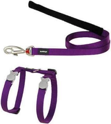 Image du produit Red Dingo Harnais et laisse pour chats Design Classic XS (XS, Chat, Général)