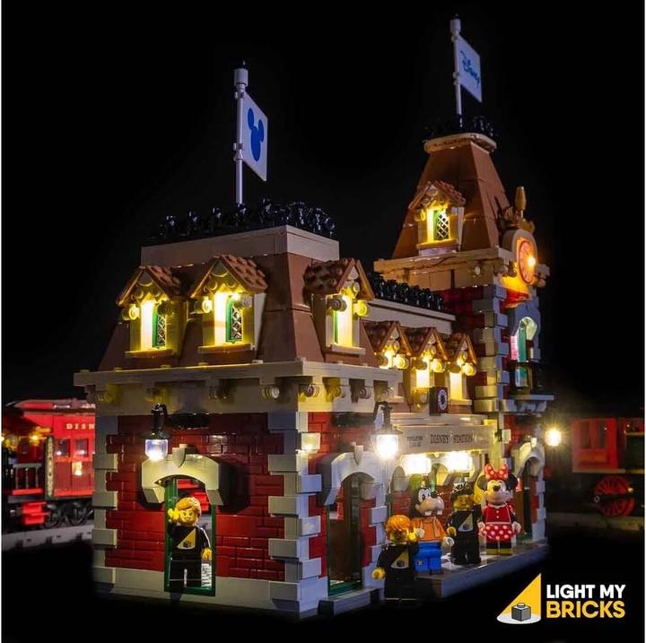 Produktbild Light my bricks LED Licht Set für LEGO Disney Zug mit Bahnhof