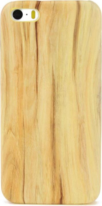 Actual product image König Design Apple iPhone SE 2020 TPU Mobile Sleeve Wood Optics Protection Case Vintage Cover Cases (Apple iPhone SE (2nd Gen))