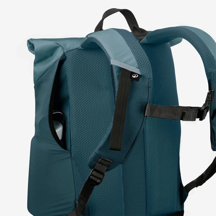 Image du produit Quechua Sac à dos de randonnée 16L+4, NH500 Escape Rolltop bleu (21 l)