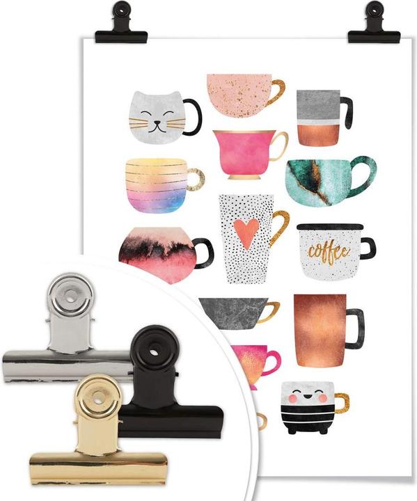 Immagine prodotto Trenddeko Tazze da caffè: Miscellanea colorata (24 x 30 cm)