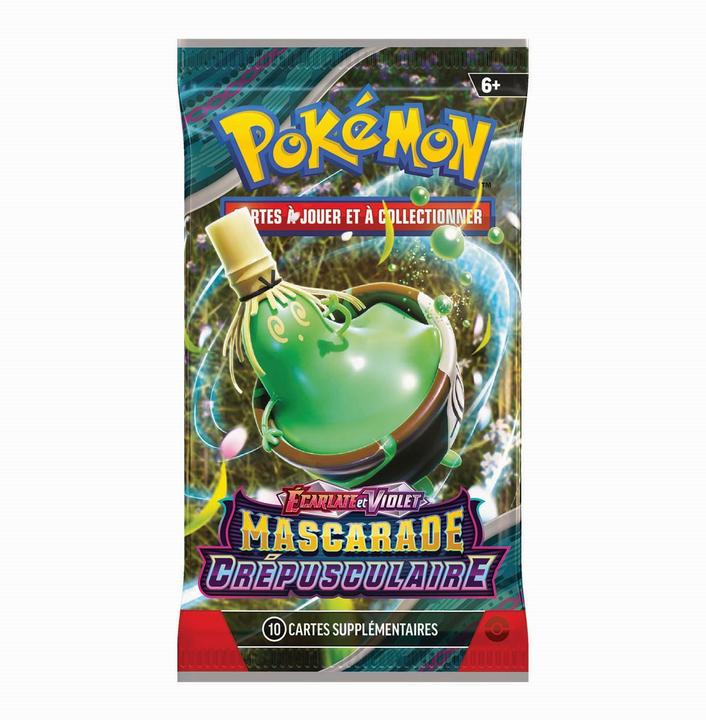 Immagine prodotto Pokémon Pokemon Mascarade Crépusculaire Booster Pack (Francese, Pacchetto Booster)