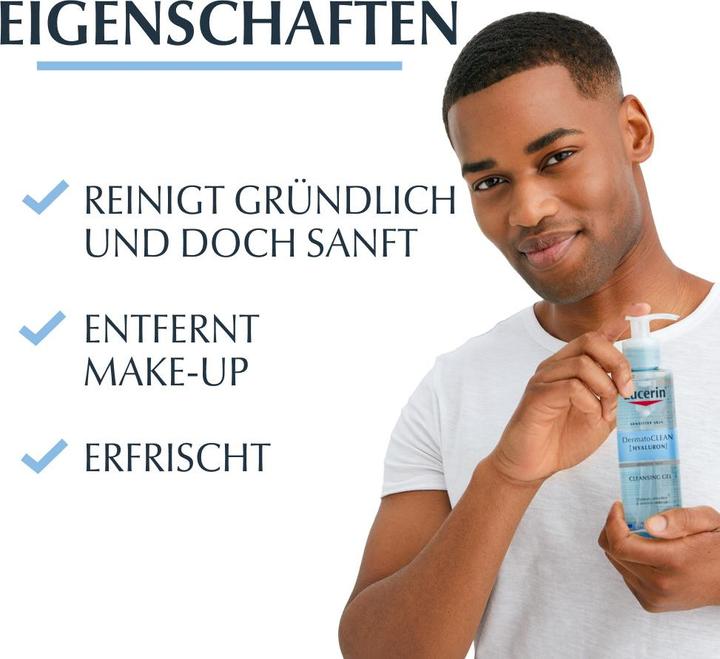 Actual product image Eucerin DermatoCLEAN Cleansing Gel (Gel, 200 ml)
