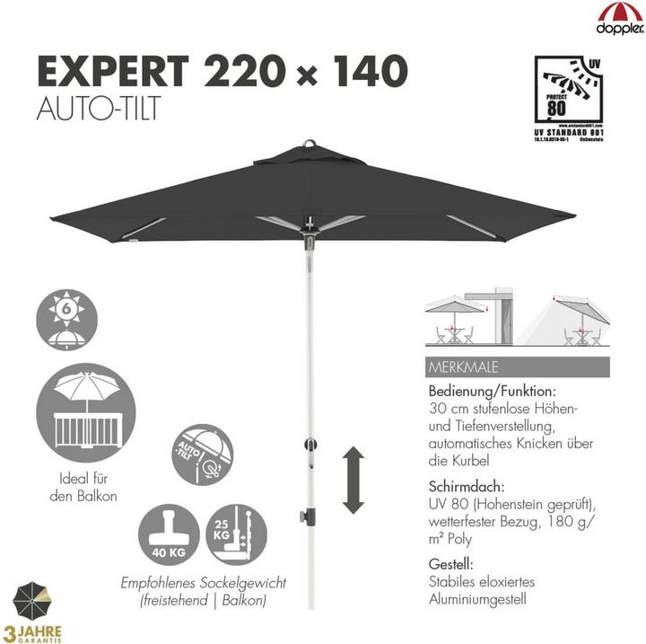 Produktbild Doppler Expert Auto Tilt (1.40 m)