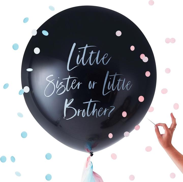 Produktbild Ginger Ray Riesenluftballon Little Sister or Little Brother? (1 x)