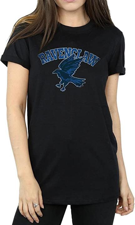 Image du produit T-shirt boyfriend en coton à emblème Ravenclaw pour dames et demoiselles (XXL)