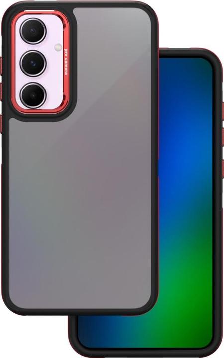 Produktbild OEM Crystal Black Hülle für Samsung Galaxy A55 5G rot (Samsung Galaxy A55)