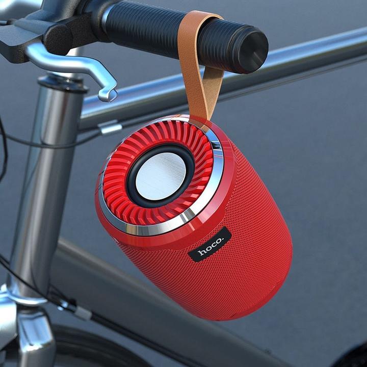 Produktbild König Design Bluetooth Lautsprecher Cool Sport Rot für Apple iPhone Samsung Huawei Xiaomi (6 h, Akkubetrieb)