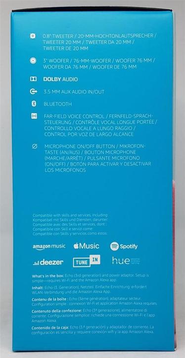 Produktbild Amazon Echo (Amazon Alexa)