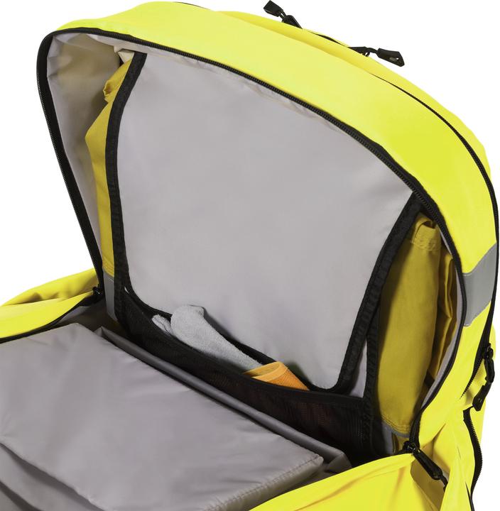 Produktbild Dicota Rucksack Hi-Vis 32 - 38 Liter - gelb (38 l)