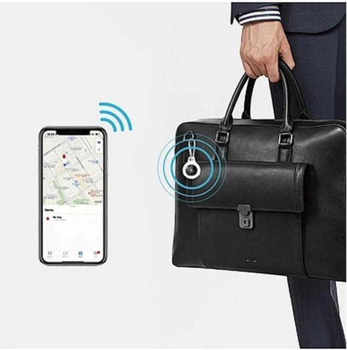 Actual product image Wiwu Location Tracking Anti-loss Device iTag Apple find my, white