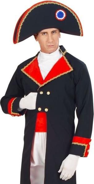 Produktbild Widmann Napoleon Bonaparte Schlacht Uniform mit Jacke, Jabot, Hose, Gürtel, Stiefelüberzieher, Hut (M)