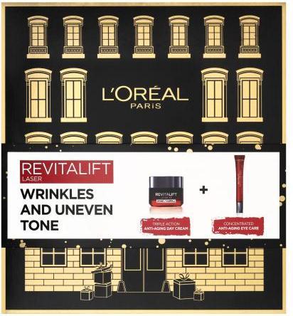 Actual product image L'Oréal Paris Revitalift Laser Wrinkles And Uneven Tone (Facial care set)