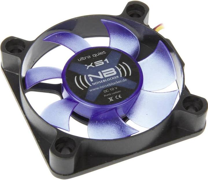 Actual product image Noiseblocker NB-BlacksilentFan XS1 (50 mm, 1 x)