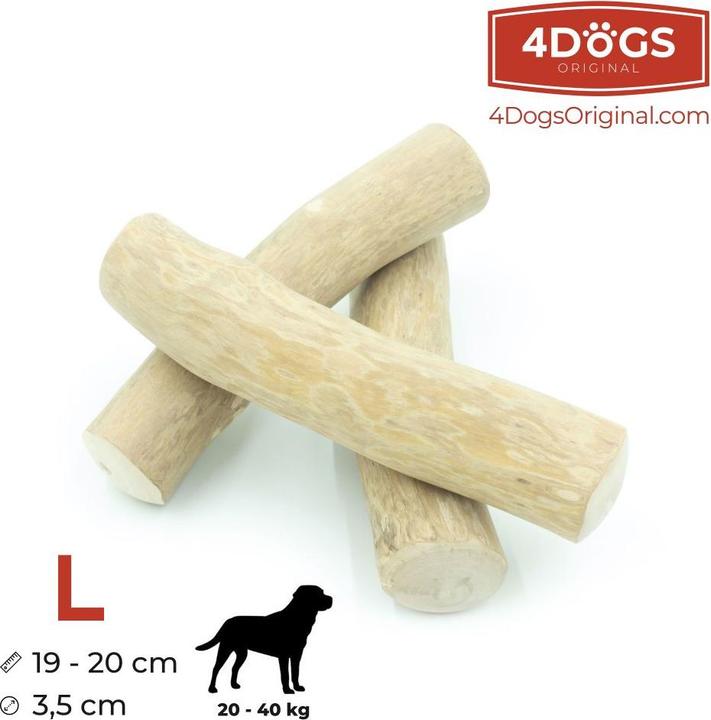 Actual product image 4Dogs Original 4DOGS Coffee tree stick - L