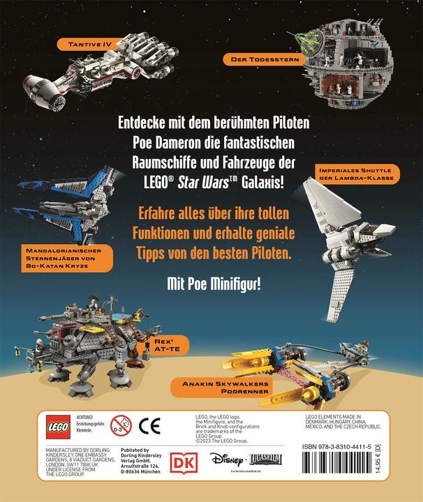 Produktbild LEGO® Star Wars™ Raumschiffe und Fahrzeuge (Deutsch, Marc Winter, 2022)