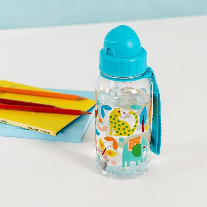 Immagine prodotto Rex London Borraccia per bambini con cannuccia 500 ML - Wild Wonders (0.50 l)
