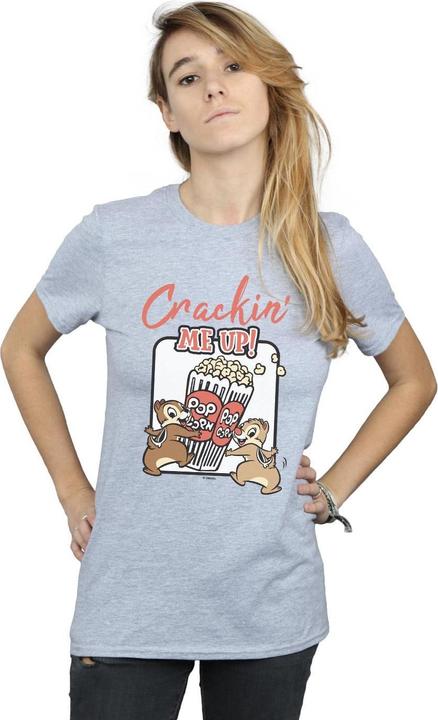 Immagine prodotto Disney Chip N Dale Crackin Me Up Maglietta Ampia Donna (L)