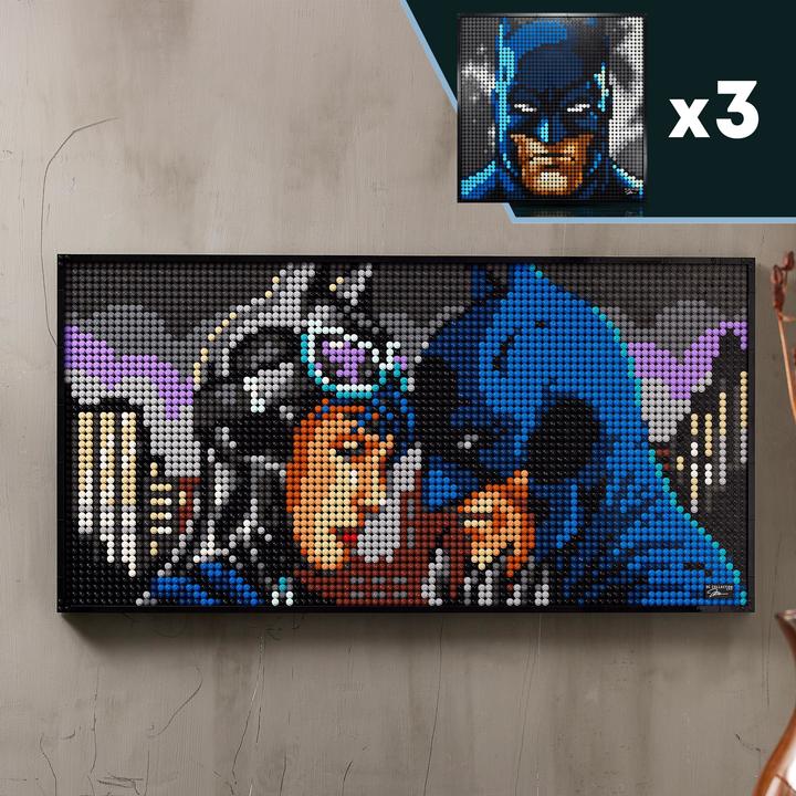 Actual product image LEGO Jim Lee Batman Collection (31205, LEGO Art)