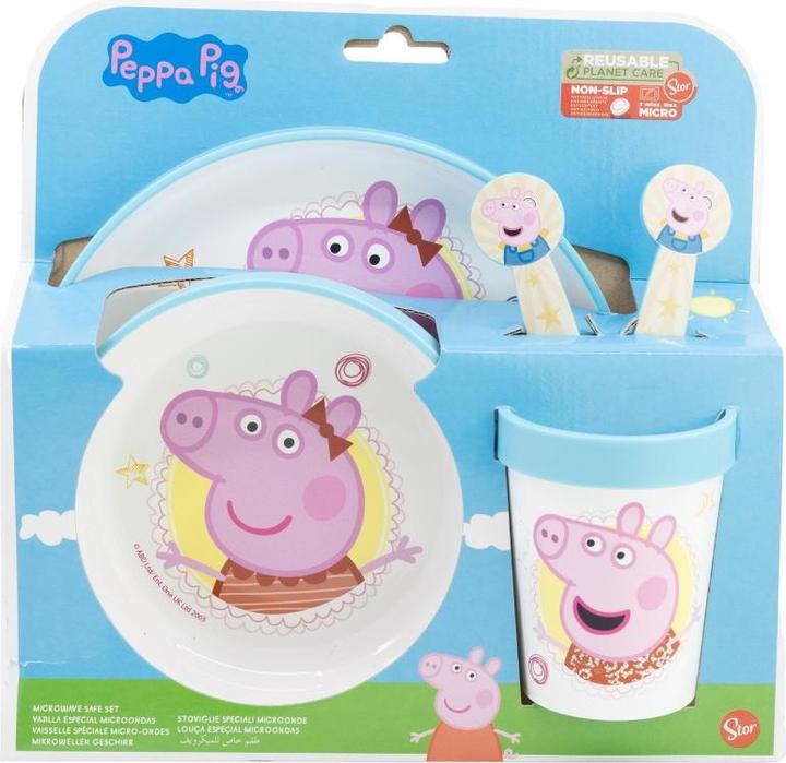 Image du produit Stor Peppa Pig - Set de vaisselle Premium 5 pièces