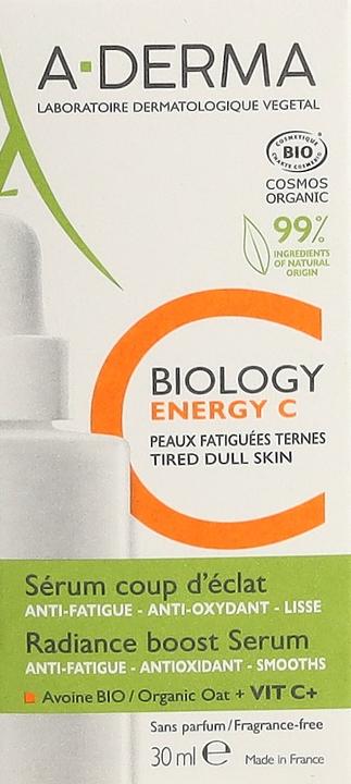 Immagine prodotto A-Derma BIOLOGY Siero Energia C Fl 30 ml (30 ml)