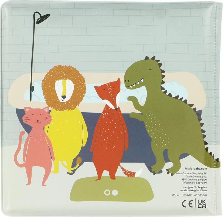Actual product image Trixie Baby Dino colour-changing bath book
