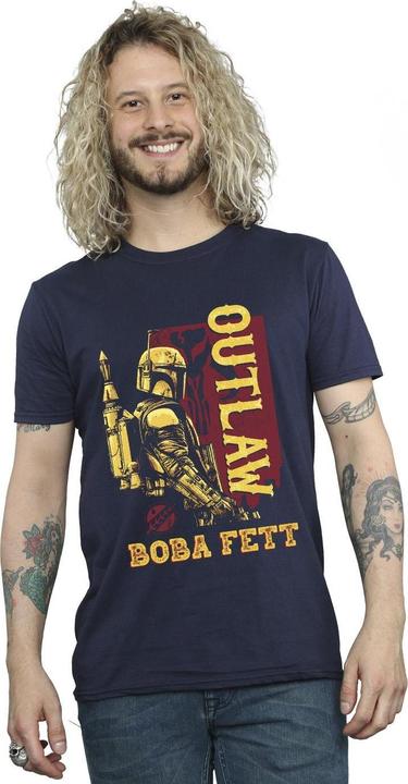 Produktbild Star Wars The Book Of Boba Fett Distressed Outlaw TShirt (M)