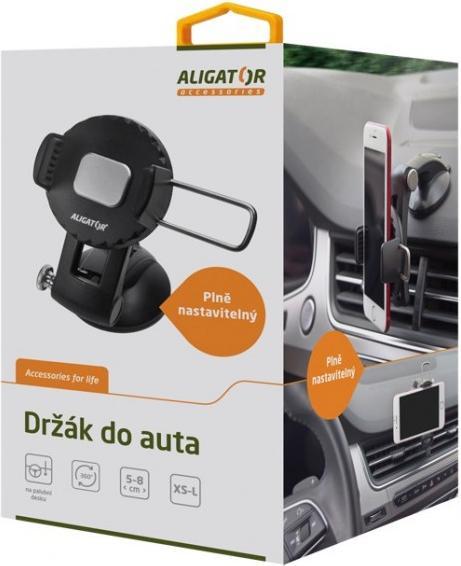 Actual product image Aligator HA03 holder Passive holder Mobile phone/Smartphone Black